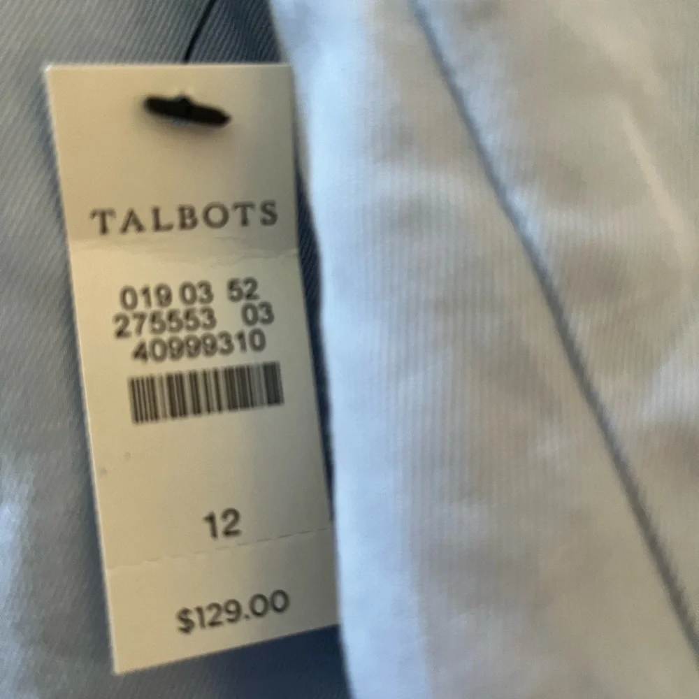 Talbots Light Blue Utility Jacket - Picture 5 of 5
